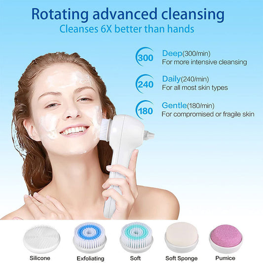 Multifunctional Face Cleaning Brush Blackhead Remover Electric Facial Brush Pore Facial Cleansing Machine