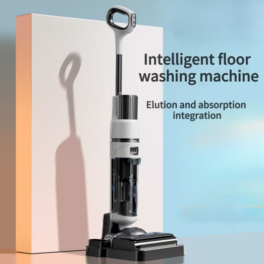 Cross-border Intelligent Sterilization Washing Machine Household Suction Drag Suction Integrated Wireless Vacuum Cleaner Self-cleaning Belt Drying Sweeper