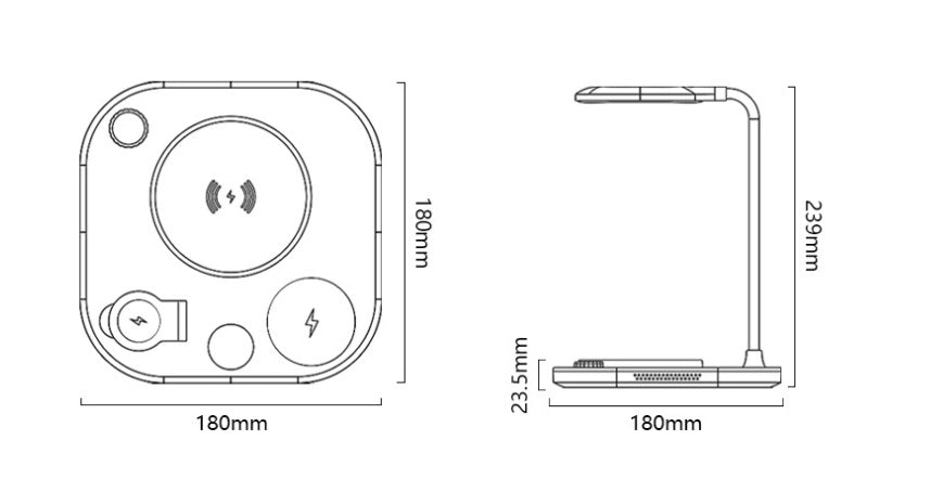 Wireless  Desk Lamp